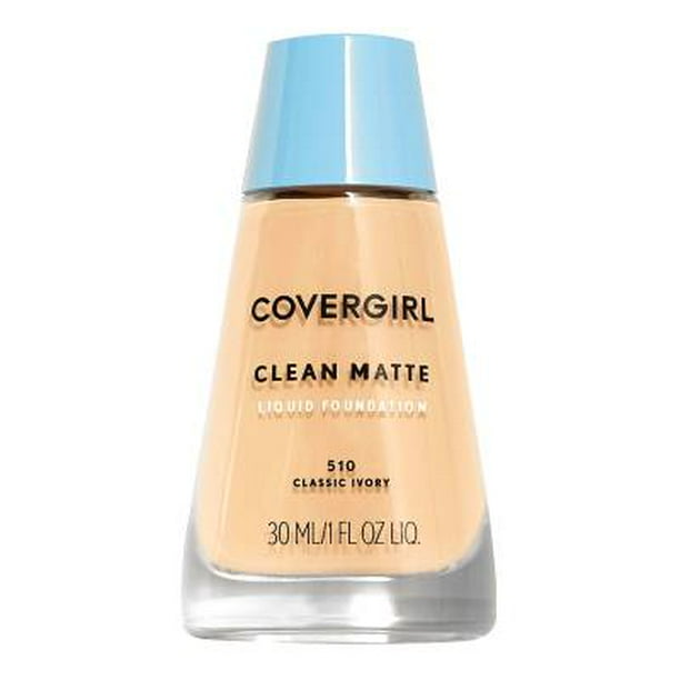 Base de Maquillaje Covergirl Clean Matte Líquida 510 Classic Ivory 30 ml