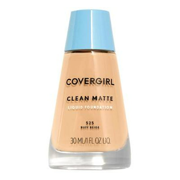 Base de maquillaje Covergirl Clean Matte líquida 525 buff beige 30 ml