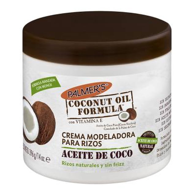 Crema modeladora Palmer's para rizos aceite de coco 396 g