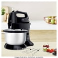 thumbnail image 3 of Batidora de Pedestal T-Fal Quick Mix 2 en 1 Negra Inox 5 velocidades HT3128MX, 3 of 4