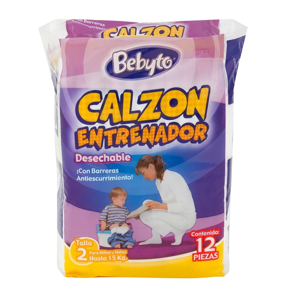 Calzones entrenadores Bebyto talla 2 12 pzas | Walmart en línea