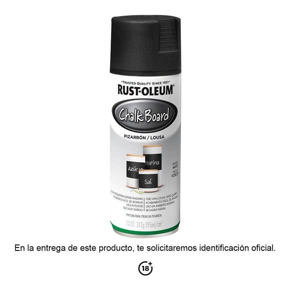 Pintura en Aerosol ChalkBoard Rust-Oleum Specialty Esmalte Pizarrón Mate