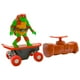 thumbnail image 3 of Vehículo a control remoto Tortugas Ninja Funrise Half Pipe Rafael, 3 of 4