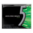 thumbnail image 1 of Goma de mascar Wrigleys Five 5 rain, sin azúcar sabor menta verde vibrante 40.5 g, 1 of 3