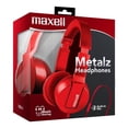 thumbnail image 2 of Audífonos On Ear Maxell Alámbricos Rojo, 2 of 2