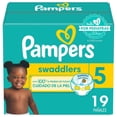 thumbnail image 1 of Pañales Pampers Swaddlers etapa 5 unisex 1 paquete con 19 pzas, 1 of 4