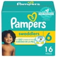 thumbnail image 1 of Pañales Pampers Swaddlers etapa 6 unisex 1 paquete con 16 pzas, 1 of 4