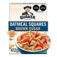 thumbnail image 1 of Cereal Quaker Oatmeal Squares brown sugar 412 g, 1 of 4