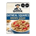 thumbnail image 2 of Cereal Quaker Oatmeal Squares brown sugar 412 g, 2 of 4