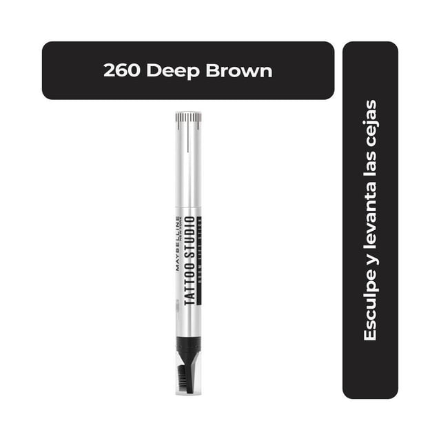 Delineador para cejas Maybelline New York Tattoo Studio brown lift stick 1.1 g