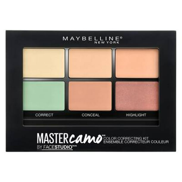 Paleta de correctores Maybelline master camo 100 light clair 6 g 1 pza