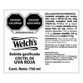 thumbnail image 3 of Bebida espumosa Welch's cóctel de uva roja 750 ml, 3 of 3