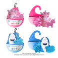 thumbnail image 1 of Set de baño Hello Bubbles infantil azul o rosa 4 pzas, 1 of 4