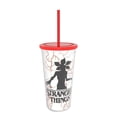thumbnail image 4 of Vaso Stranger Things de Plástico con Tapa y Popote Blanco Varios Modelos 1 Pza, 4 of 4