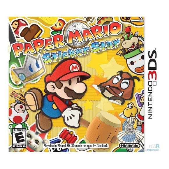 Paper Mario Sticker Star Nintendo 3DS Físico