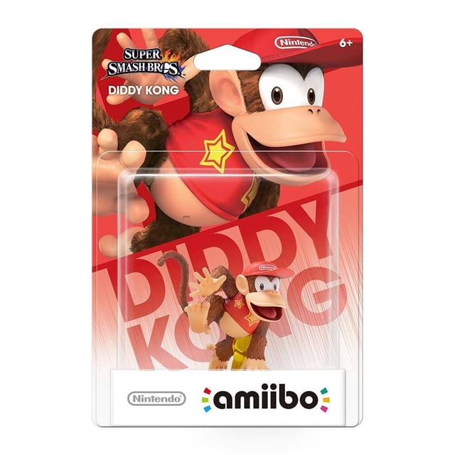 Amiibo Diddy Kong Nintendo Wii U Físico