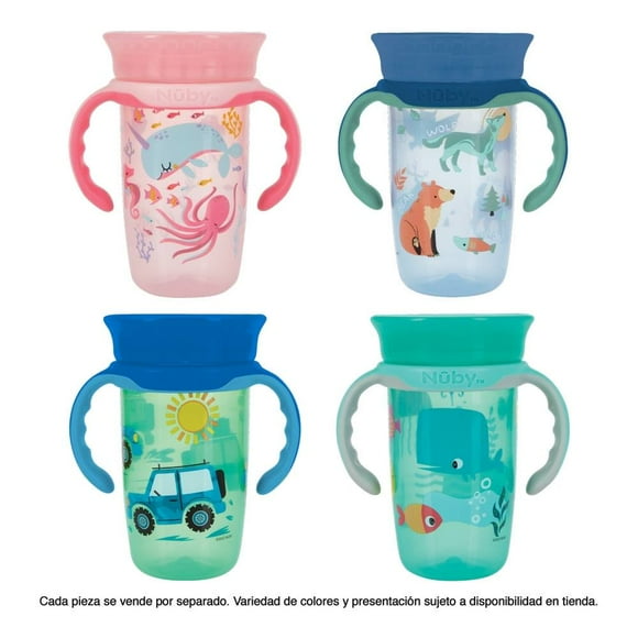 Vaso Nuby 360 varios colores 1 pza