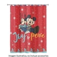 thumbnail image 1 of Cortina para Baño Disney Diseño de Disney Rojo, 1 of 4