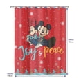 thumbnail image 3 of Cortina para Baño Disney Diseño de Disney Rojo, 3 of 4
