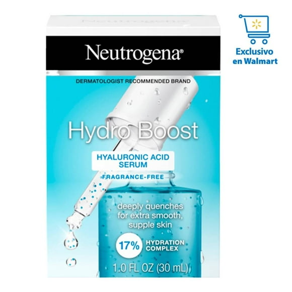 Sérum hidratante facial Neutrogena Hydro Boost ácido hialurónico para piel seca 30 ml