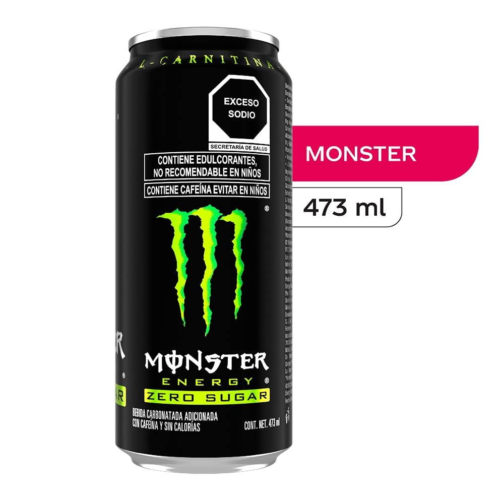 cuanta l carnitina tiene un monster Energy Original Bebida energtica Monster zero sugar