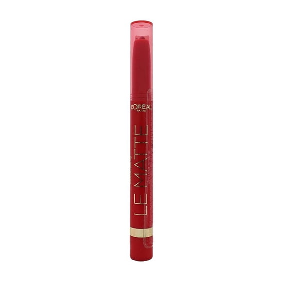 Lápiz labial L'Oréal Paris Le matte retráctil, rojo 9 g