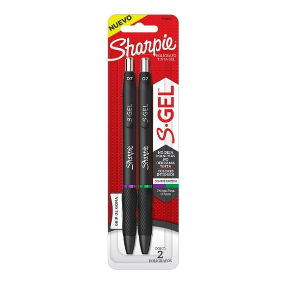Bolígrafo Sharpie Gel 2 Piezas