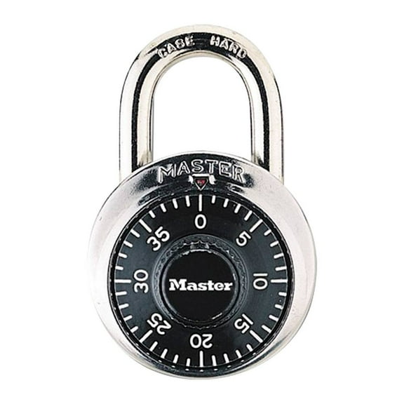 Candado Master Lock de Combinación 48 mm  Negro