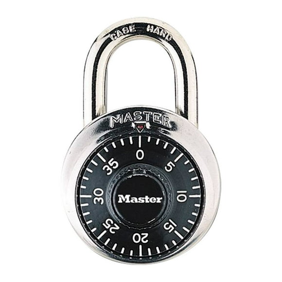 Candado Master Lock de Combinación 48 mm Negro