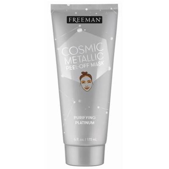 Mascarilla facial Freeman Cosmic Metallic purifying platinum 175 ml