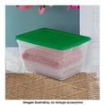 thumbnail image 4 of Caja Organizadora Sterilite Transparente con Tapa 55 Litros Verde, 4 of 4