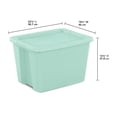 thumbnail image 2 of Caja Organización Sterilite con Tapa 68 Litros Verde, 2 of 3