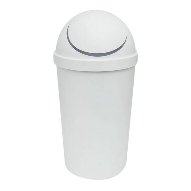 Bote de Basura Sterilite Balancín 11. 4 L Redondo Blanco