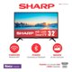 thumbnail image 4 of TV SHARP 32 Pulgadas Roku HD LED 2T-C32CF2UR, 4 of 4