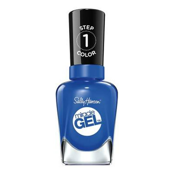Esmalte para uñas Sally Hansen Miracle Gel 619 azul tidal wave 14.7 ml