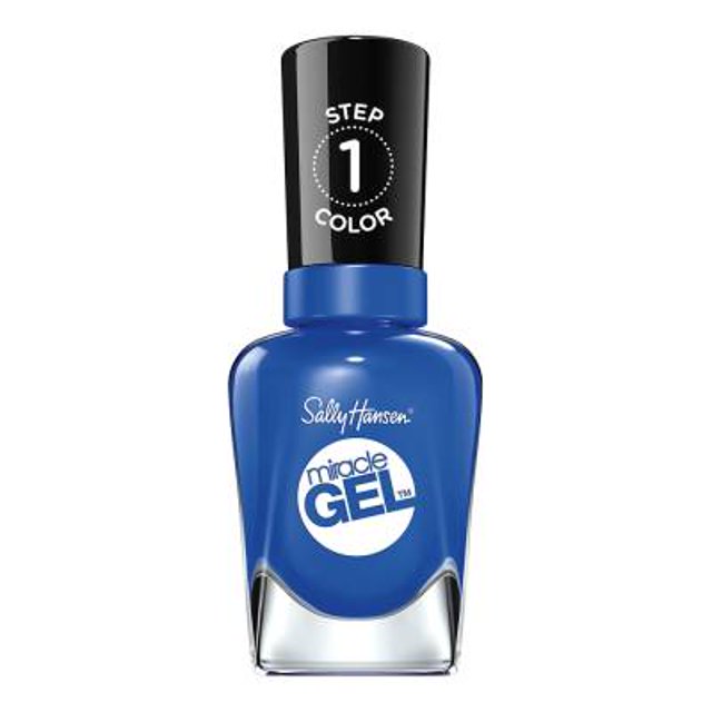 Esmalte para uñas Sally Hansen Miracle Gel 619 azul tidal wave 14.7 ml