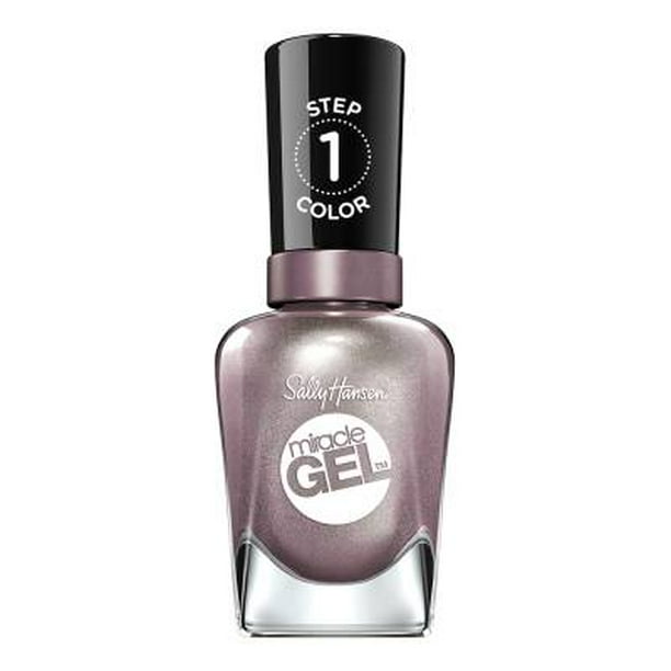 Esmalte para uñas Sally Hansen Miracle Gel 204 morado adrenaline crush 14.7 ml