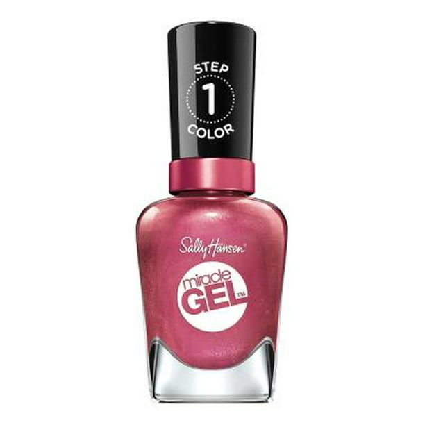 Esmalte para uñas Sally Hansen Miracle Gel 242 rosa saturn it up! 14.7 ml