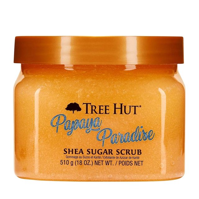 Exfoliante corporal Tree Hut papaya paradise 510 g