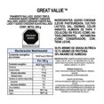 thumbnail image 2 of Queso triple cheddar Great Value rallado 226 g, 2 of 4