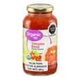 thumbnail image 1 of Salsa para pasta Great Value tomate albahaca 680 g, 1 of 4