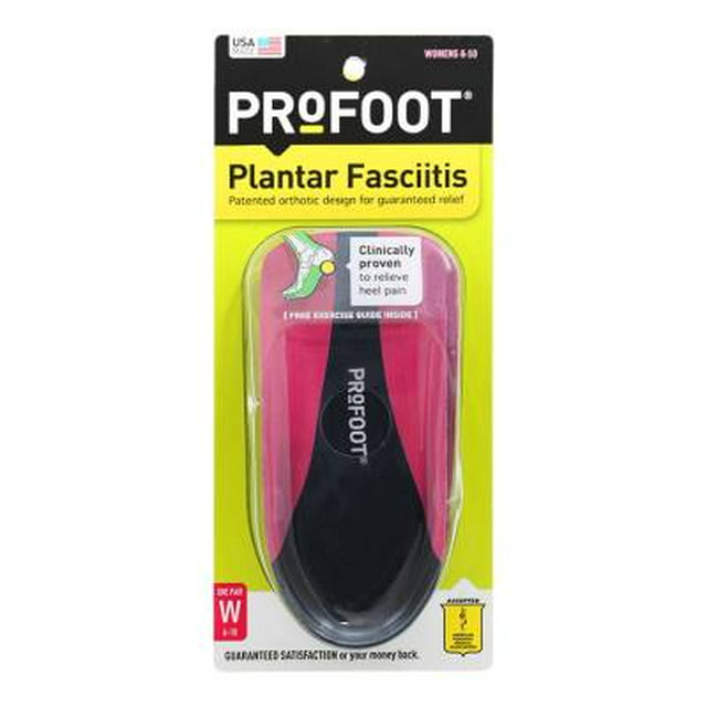 Plantillas ProFoot fascitis mujer 1 par