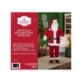 thumbnail image 4 of Santa Claus Animada Holiday Time Tamaño Natural 178 cm - 2018 (Inglés/Español), 4 of 4