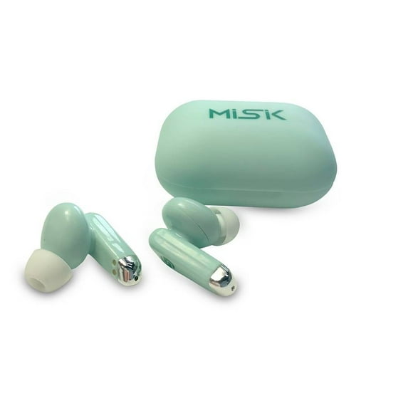 Audifonos In Ear Misik TWS con Microfono Verdes