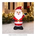 thumbnail image 2 of Inflable Holiday Time Santa Claus, 2 of 4