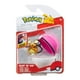 thumbnail image 1 of Figura Pokémon Clip N Go LoveBall y Figura Dedenne de 2 Pulgadas, 1 of 4