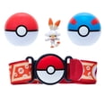 thumbnail image 2 of Set de Juego Pokémon Cinturon CLIP N GO con PokeBall y Figura Scorbunny, 2 of 4