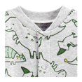 thumbnail image 3 of Mameluco Child Of Mine Carter´s Niño 3 a 6 Meses Dinosaurios Manga Larga Gris, 3 of 4