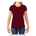 thumbnail image 1 of Playera Fruit of the Loom Talla CH Cuello Redondo Lisa Vino, 1 of 4