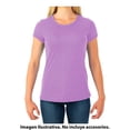 thumbnail image 4 of Playera Fruit of the Loom Talla G Cuello Redondo Básica Lisa Lila, 4 of 4